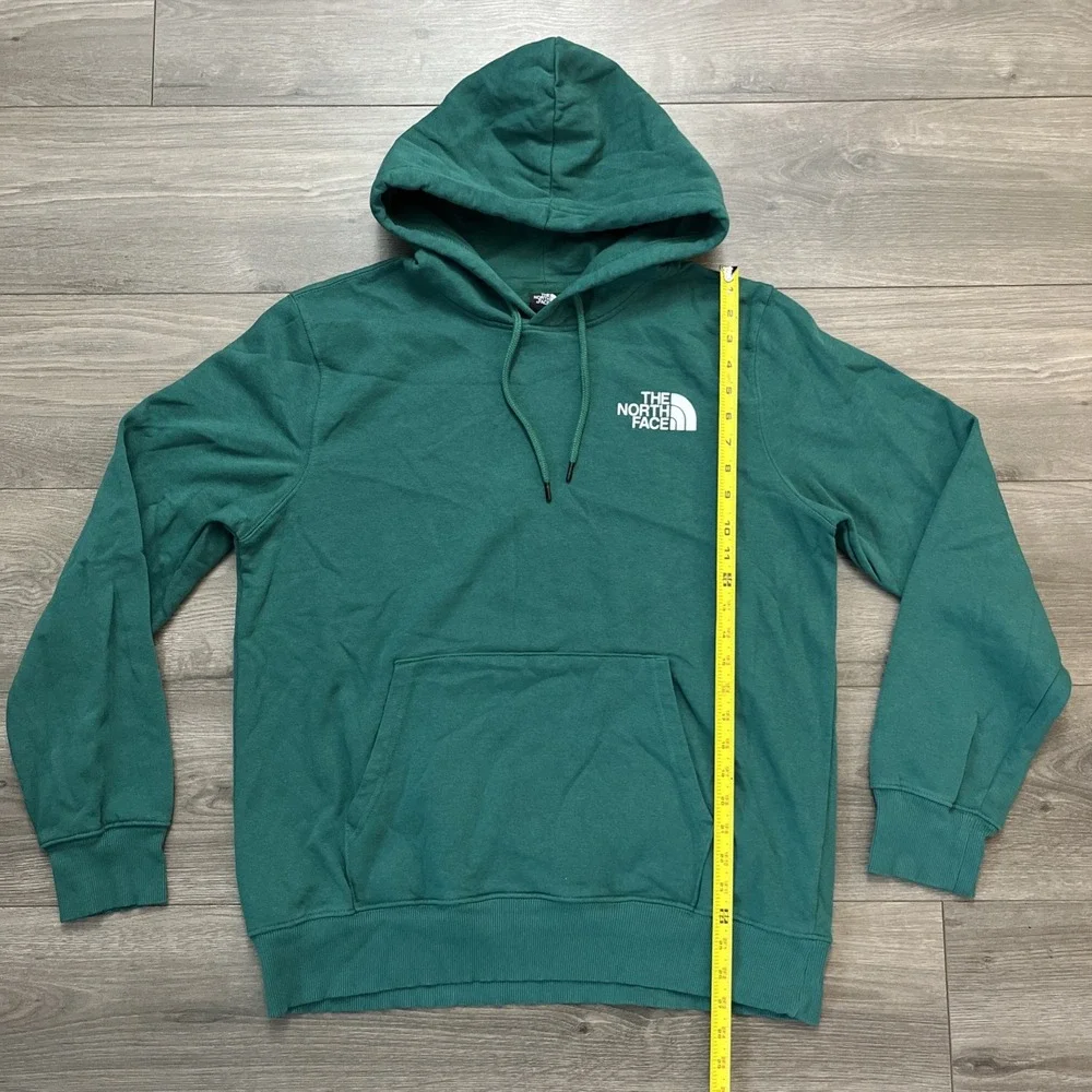 The North Face Mens Sz L Pullover Hoodie Sweatshirt Green
